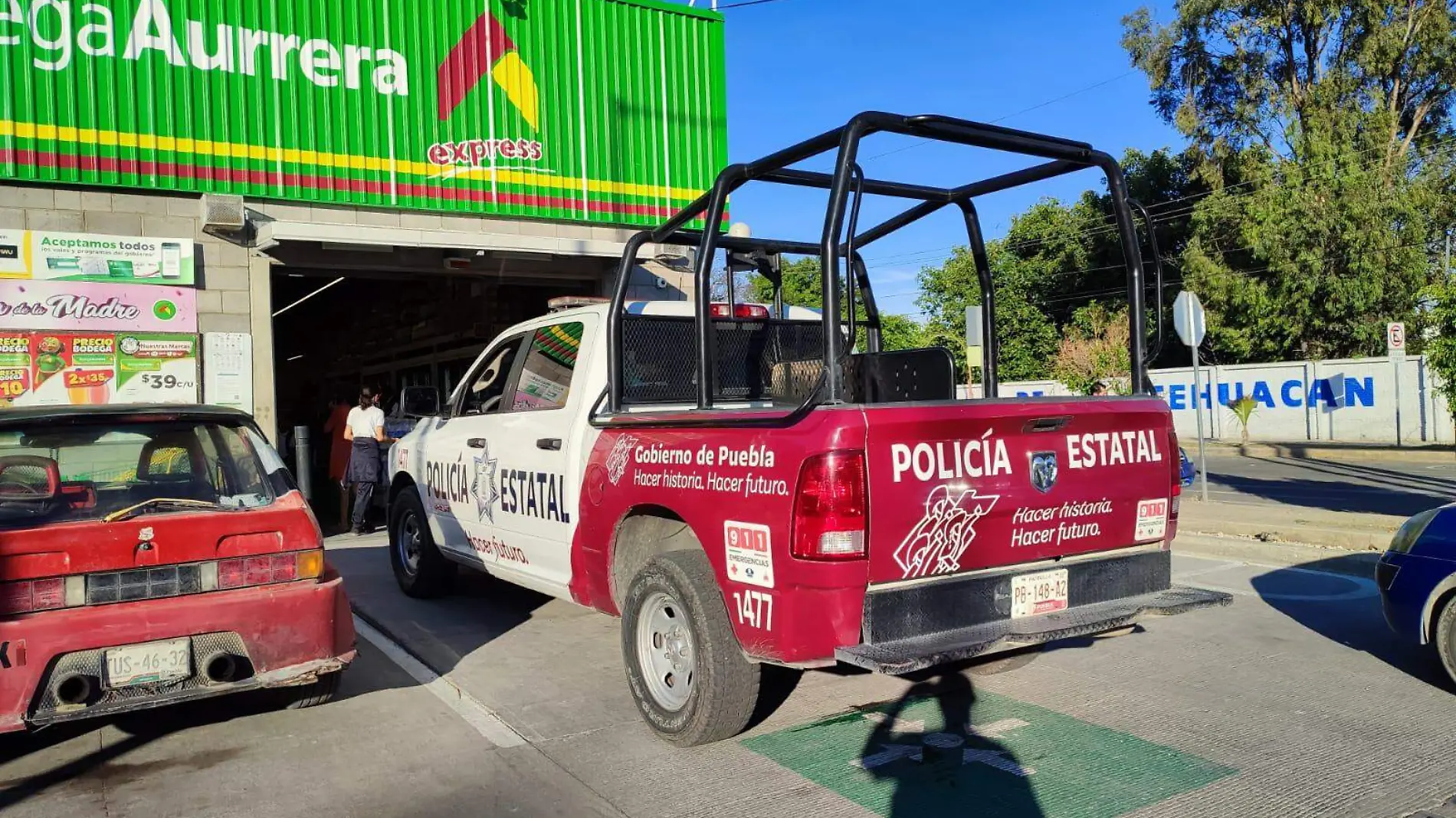 Presuntos asaltantes se dan a la fuga tras atraco fallido